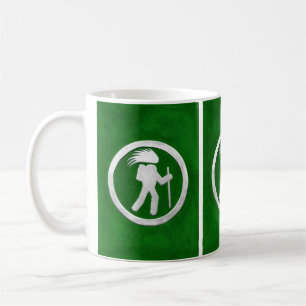 Caneca De Café Marcador de Trilha de Porco-espinho