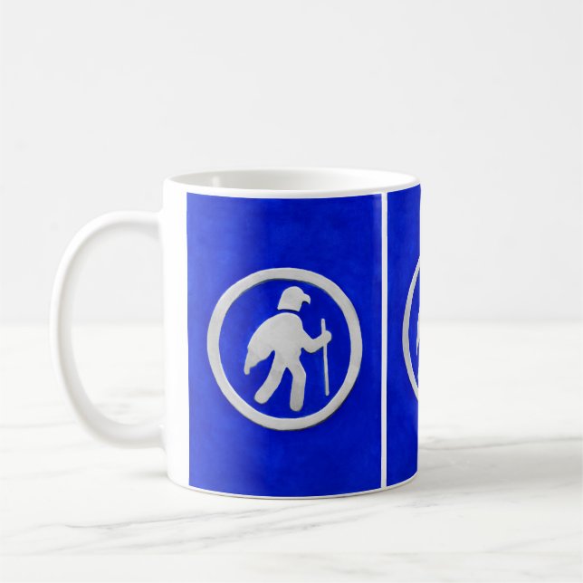 Caneca De Café Marcador de Trilha do Falcão (Esquerda)