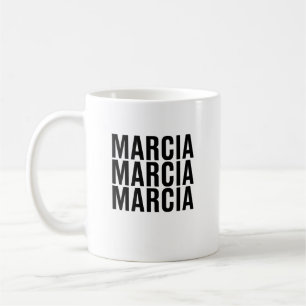 Caneca De Café Márcia. Márcia. Márcia.