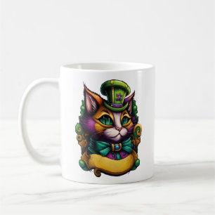 caneca de café mardi gras