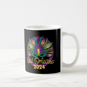 Caneca De Café Mardi Gras 2024 Mug - Nova Orleans