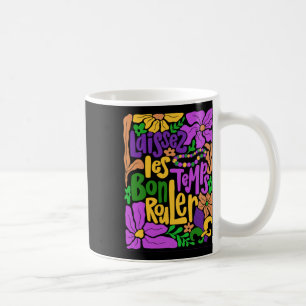 Caneca De Café Mardi Gras Boho Laissez Les Bon Temps Rouler Fleur