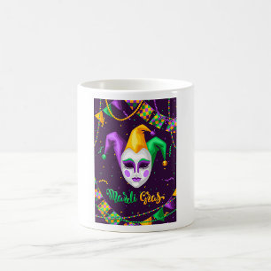 Caneca De Café Mardi Gras Carnival Coffee Mug