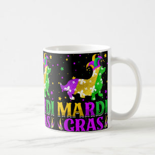 Caneca De Café Mardi Gras Corgi Dog Lover Carnaval Jester