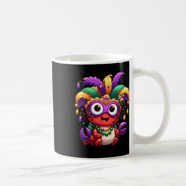 Caneca De Café Mardi Gras Costume Mascarada Men Wo (Direita)