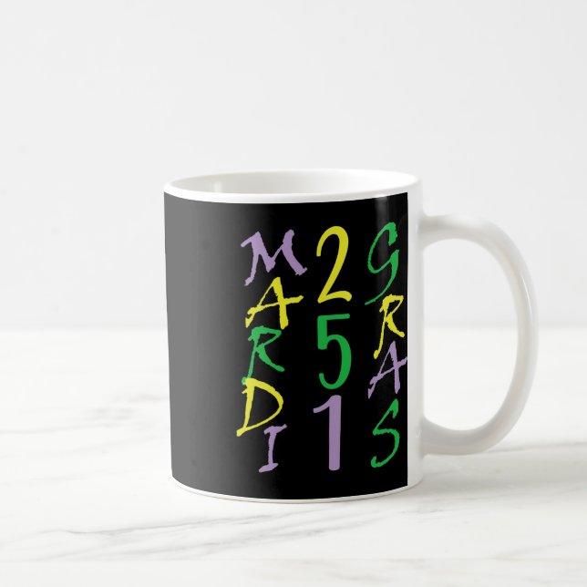 Caneca De Café Mardi Gras Em Móvel (Direita)