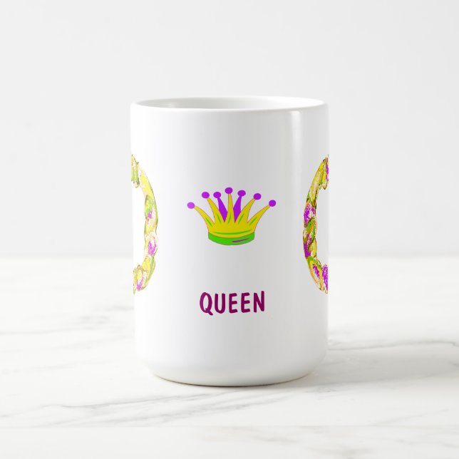 Caneca De Café Mardi Gras King Cake Queen (Centro)