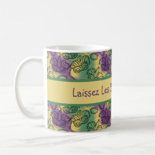 Caneca De Café Mardi Gras Laissez Les Bon Temps Rouler