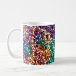 Caneca De Café Mardi Gras Miçanga