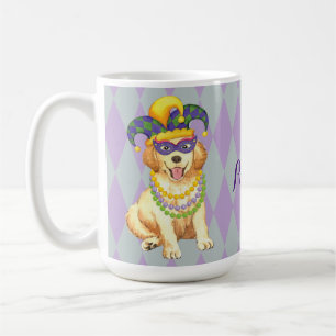Caneca De Café Mardi Gras - Ouro Retriever