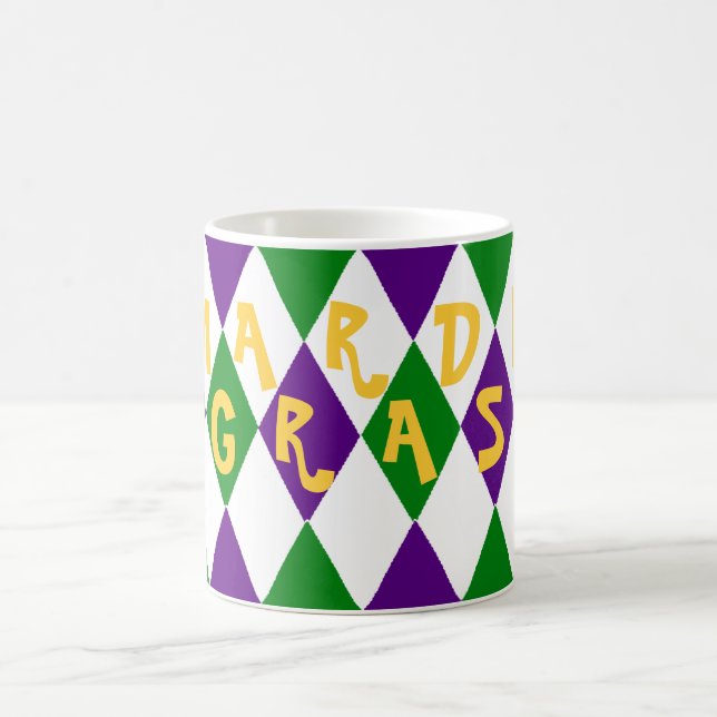 Caneca De Café Mardi Gras Party Mug (Centro)