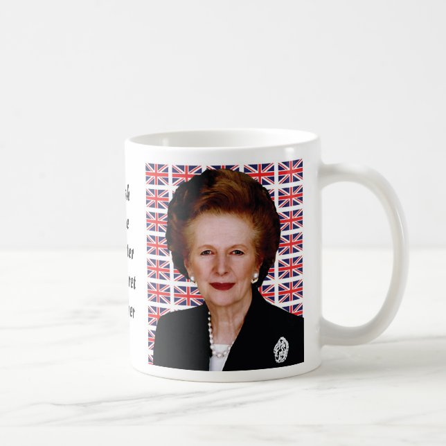 Caneca De Café Margaret Thatcher (Direita)