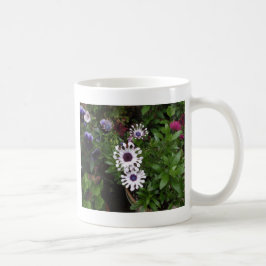 Caneca De Café Margarida Africana Branca