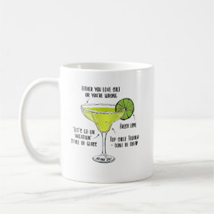 Caneca De Café Margarita Concoction Stemless Ou Você Ama Sal