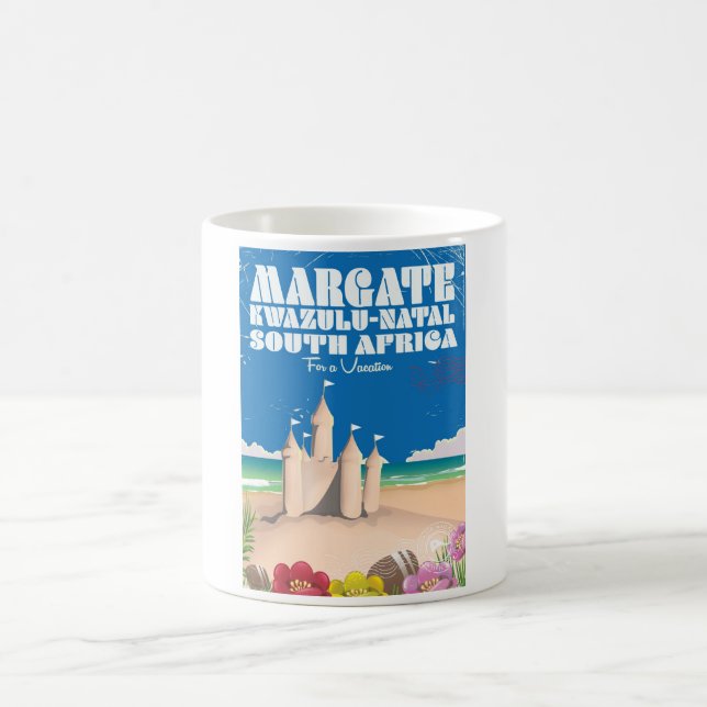 Caneca De Café Margate, KwaZulu-Natal África do Sul viagem impres (Centro)