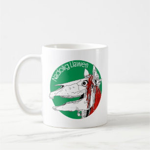 Caneca De Café Mari Lwyd Welsh Natal