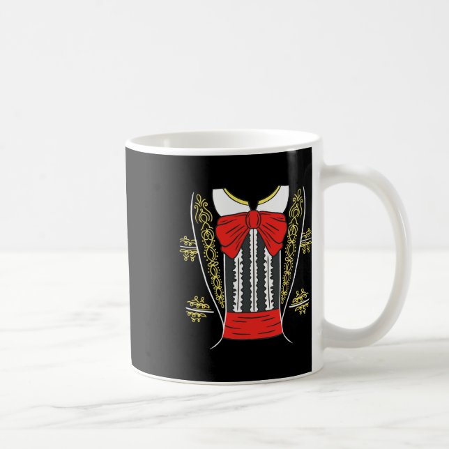 Caneca De Café Mariachi Charro Costume Mexicano Para Cinco De May (Direita)