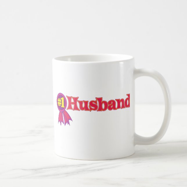 Caneca De Café Marido #1 (Direita)