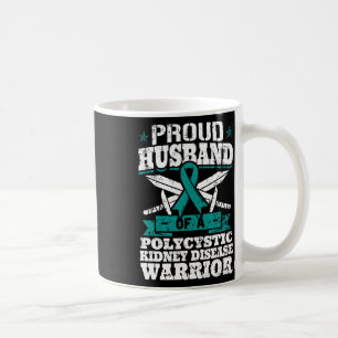 Caneca De Café Marido De Um Guerreiro Da Doença Renal Poliquístic
