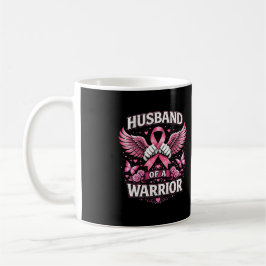 Caneca De Café Marido de uma Guerreira