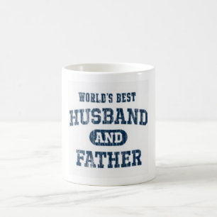 Caneca De Café Marido e o pai do mundo o melhor