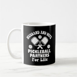 Caneca De Café Marido E Parceiros Esposos De Pickleball Para Fofo