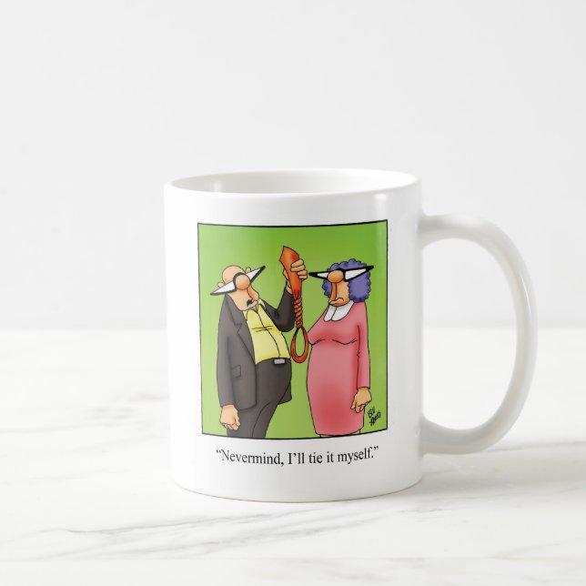 Caneca De Café Marido Engraçado e Esposa Humor Mug (Direita)