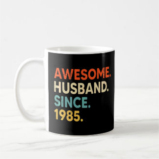 Caneca De Café Marido Espetacular Desde 1985 37 Aniversário De Ca
