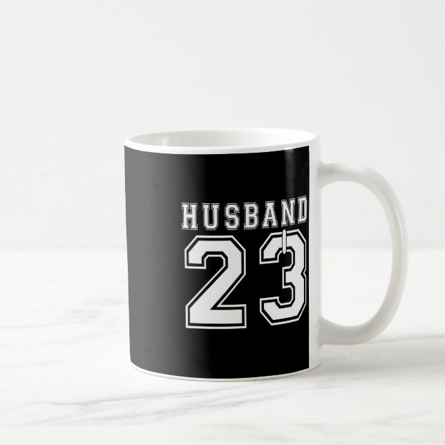 Caneca De Café Marido esposa 2023 festa de noivado combinando (Direita)