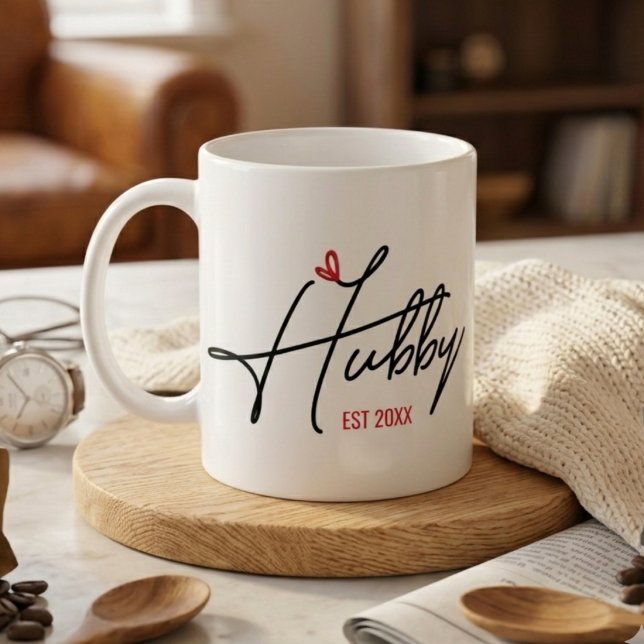 Caneca De Café Marido Estabeleceu Personalizado (Criador carregado)