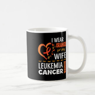 Caneca De Café Marido Eu Uso Laranja Para Minha Esposa Leucemia C