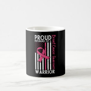 Caneca De Café Marido Orgulhoso De Uma Guerreira Conscientização