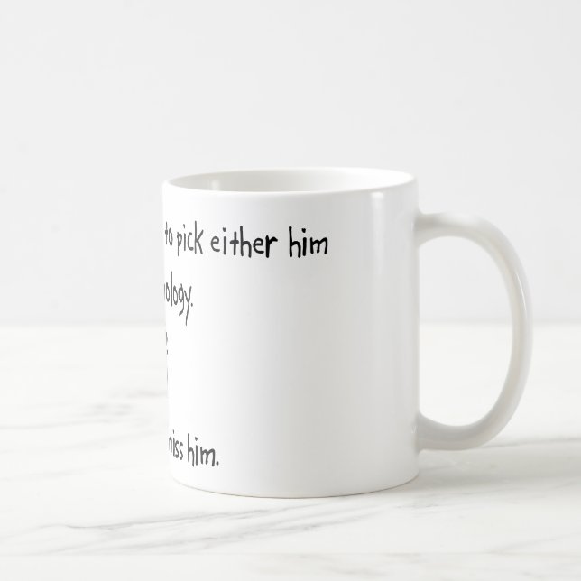 Caneca De Café Marido ou imunologia da picareta (Direita)