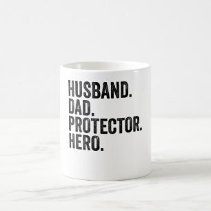 Caneca De Café Marido. Pai. Protetor. Foto Principal.