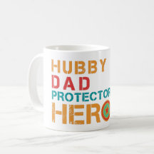 Marido Pai Protetor Herói 