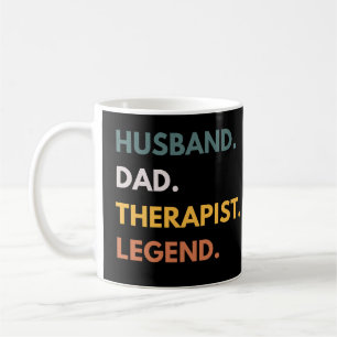 Caneca De Café Marido Pai Terapeuta Lenda Engraçado