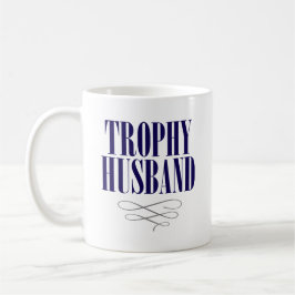 Caneca De Café Marido Troféu.