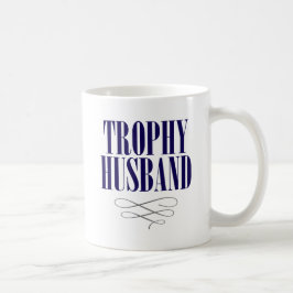 Caneca De Café Marido Troféu.