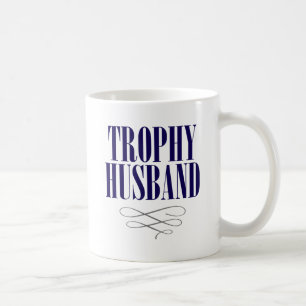 Caneca De Café Marido Troféu.