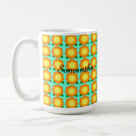 Caneca De Café Marigold Flowers