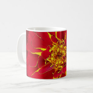 Caneca De Café marigold vermelho vivo
