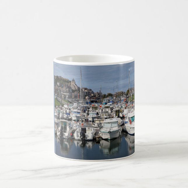 Caneca De Café Marina de Le Tréport, França (Centro)