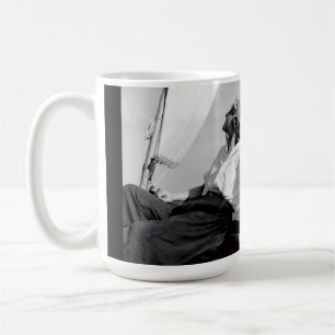 Caneca De Café Marinheira (Veronica Lake) Foto Preto e Branco