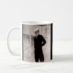 Caneca De Café marinheiro jaunty dos anos 40