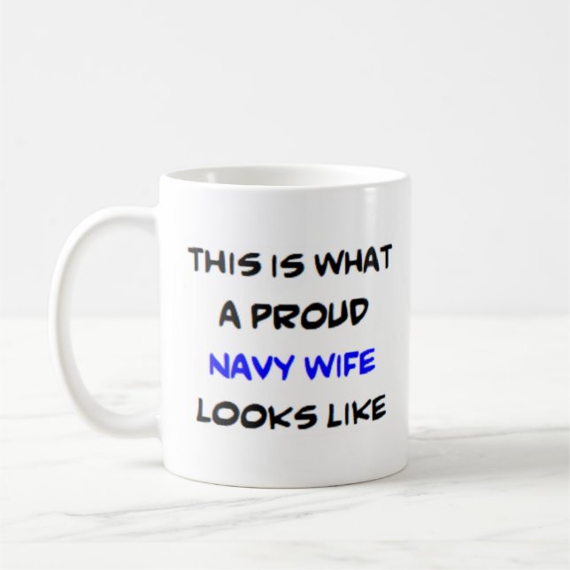 Caneca De Café marinho (Esquerda)