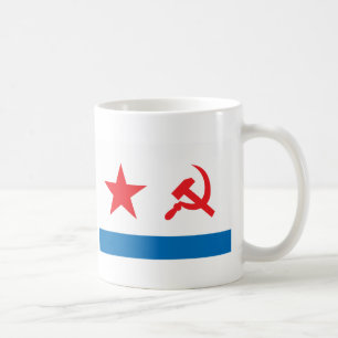 Caneca De Café Marinho Jack de URSS