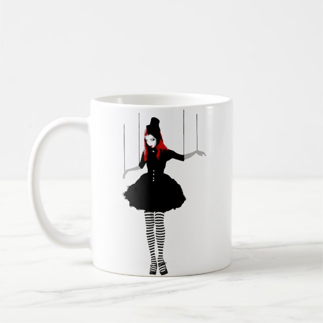 Caneca De Café marionete de cabaret (Esquerda)