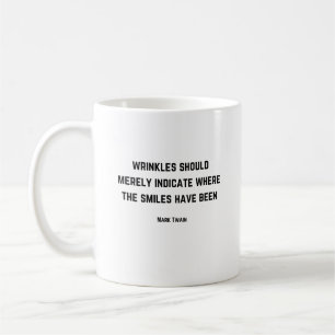 Caneca De Café Mark Twain Cote - Sorrisos -