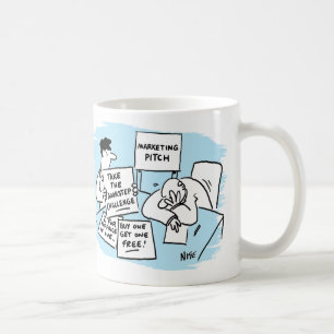 Caneca De Café Marketing Manager com ideias de campanha de vendas