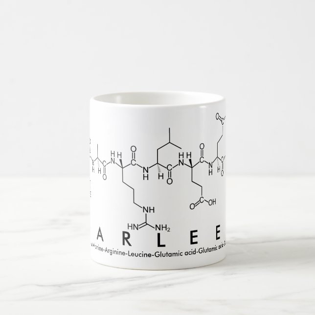 Caneca De Café Marleen peptide name mug (Centro)